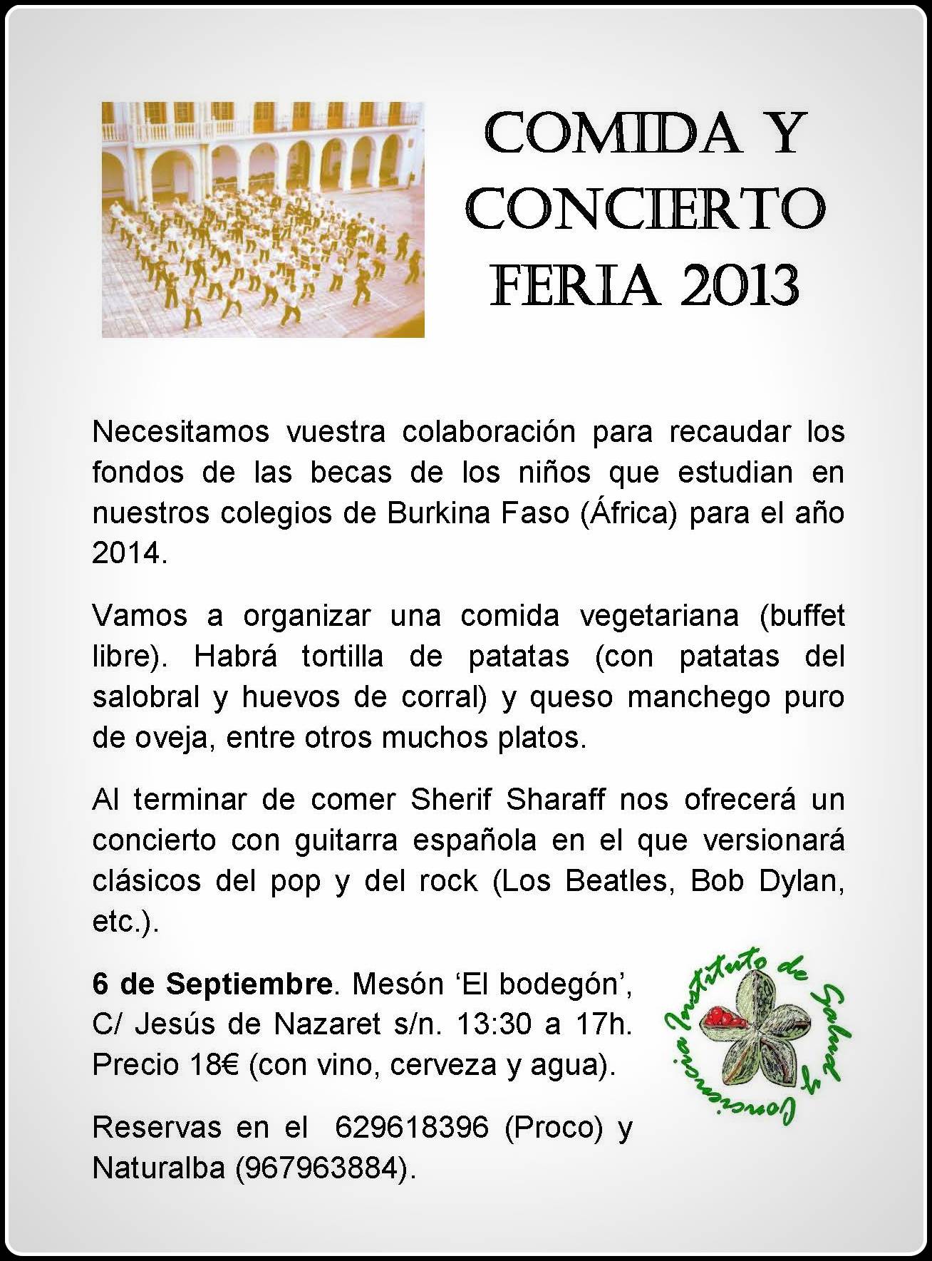 ISC comida de feria 2013