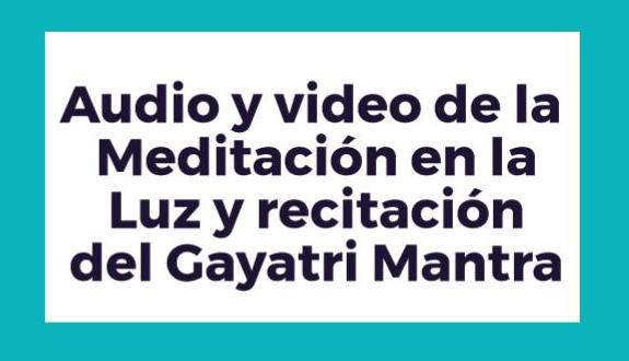 MEDITACION EN LA LUZ